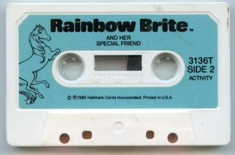 Rainbow Brite and Her Special Friend Cassette Tape