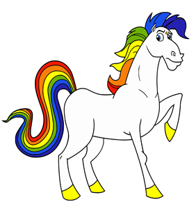 rainbow brite starlite horse