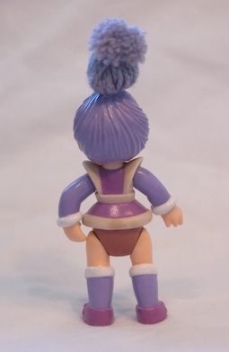 Shy Violet Poseable Figure Back