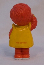 Red Butler PVC Back