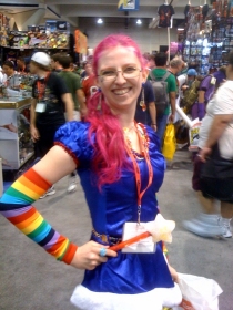 Rainbow Brite at the San Diego Comic Convention